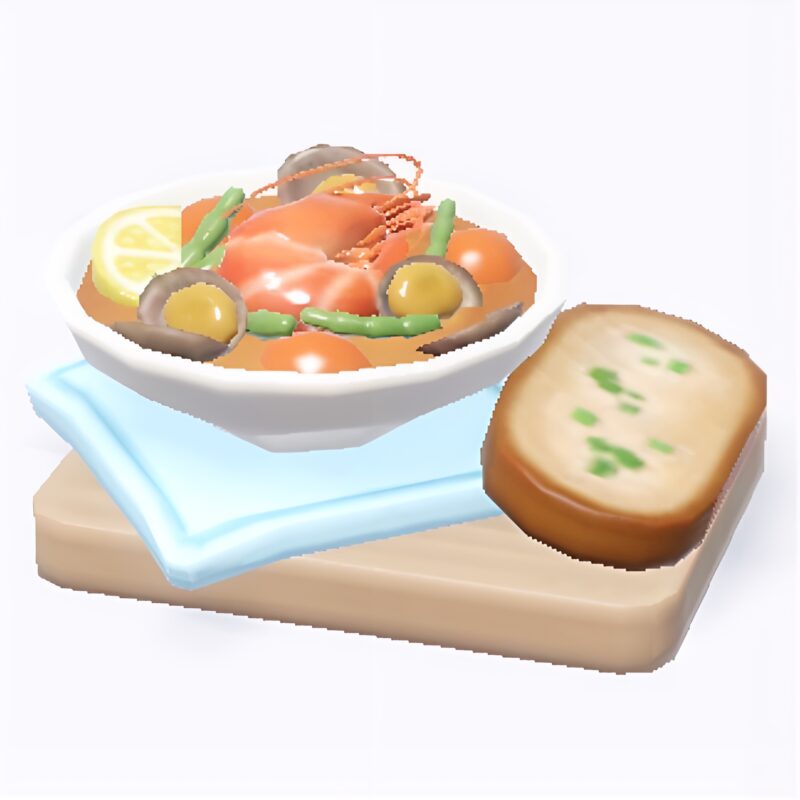 ホエールシーズンの料理『海鮮トマトポタージュ』の画像