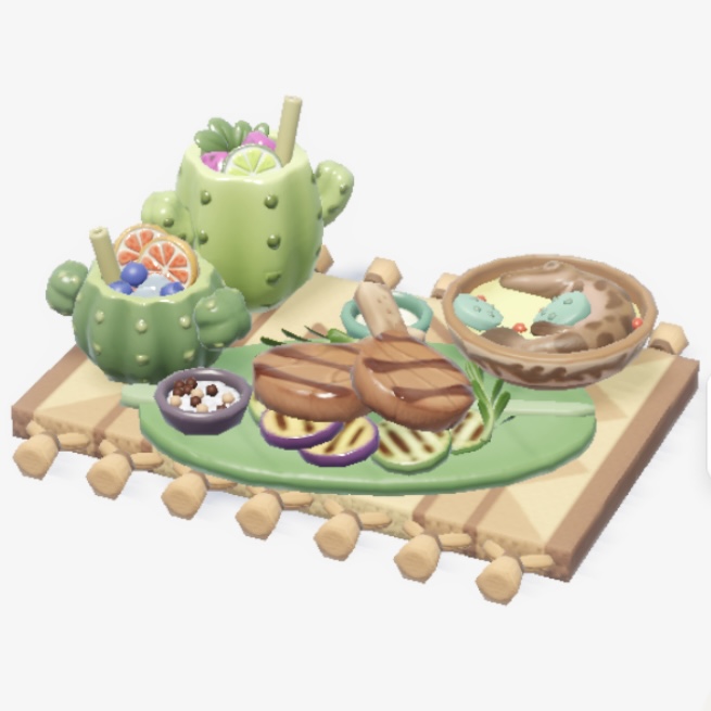 原始の呼び声料理『原始風味セット』