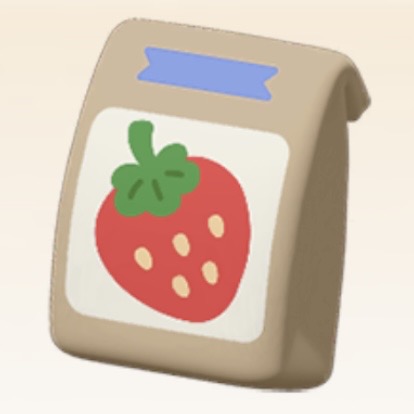アイテム『いちごの種』のハートピアスローライフのゲーム画像